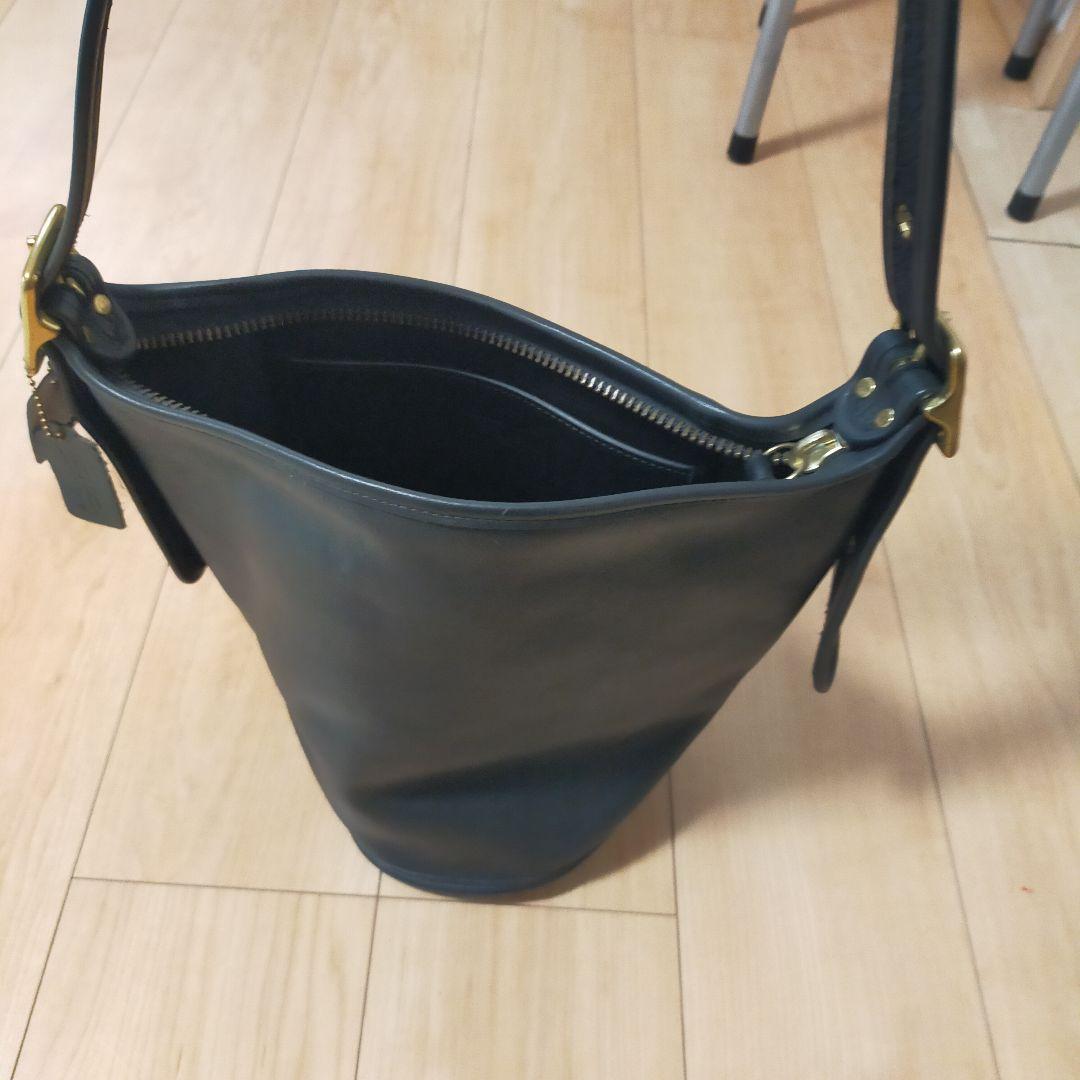 新品未使用　コーチ　オールレザー　ショルダーバック COACH(コーチ) / オールドコーチ/ショルダーバッグ/レザー/BLK/9073