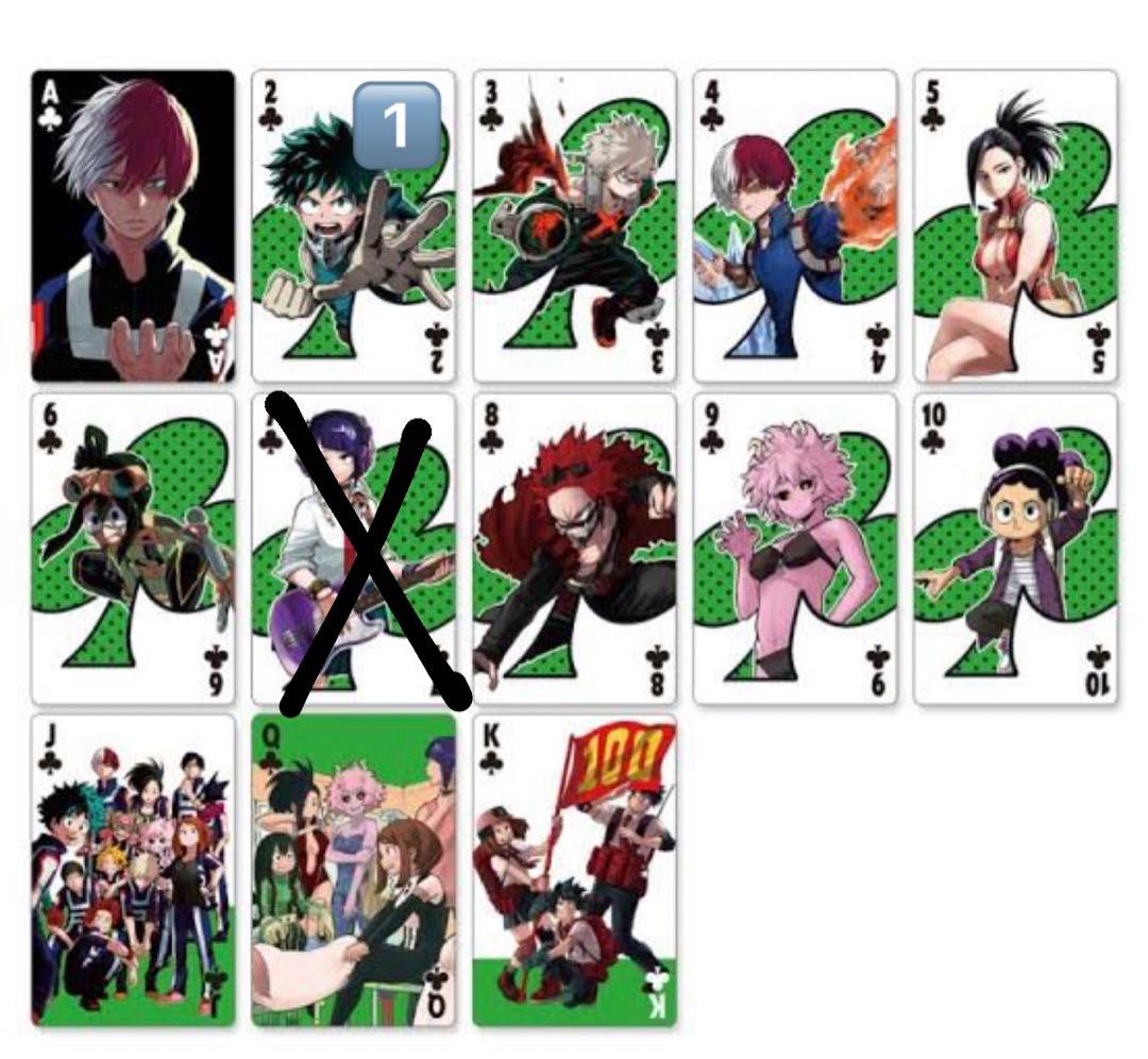 ヒロアカ 僕のヒーローアカデミア トランプ - メルカリ