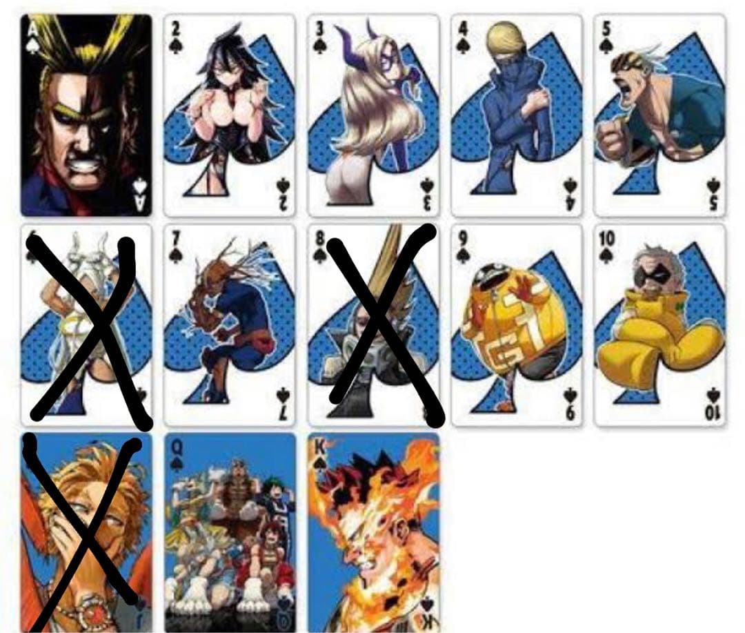 ヒロアカ 僕のヒーローアカデミア トランプ - メルカリ