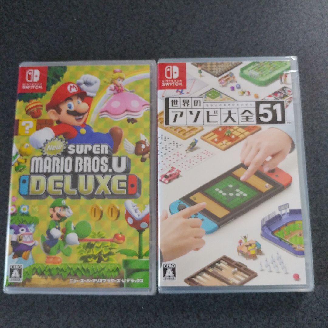 New スーパーマリオブラザーズ U デラックス + 世界のアソビ大全51 世界のアソビ大全51 | My Nintendo Store（マイニンテンドーストア）