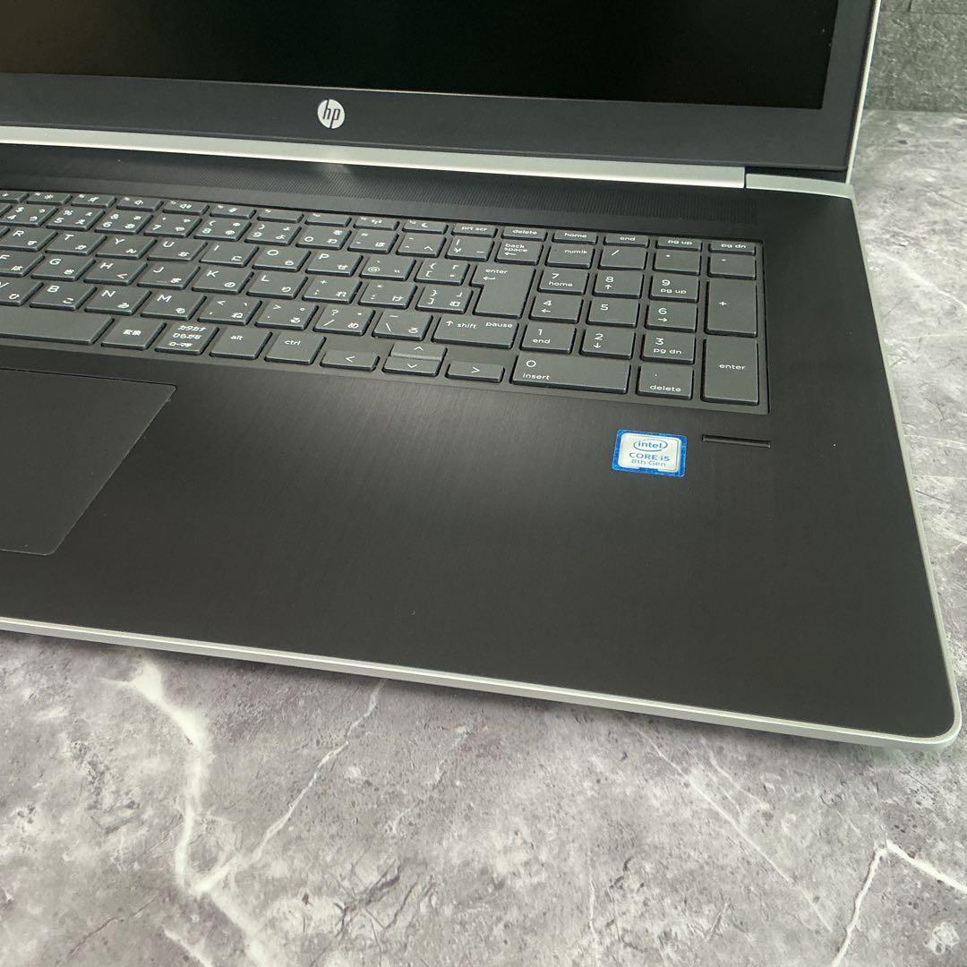 HP 17.3インチ ProBook corei5 第8世代 新品SSD256 - メルカリ