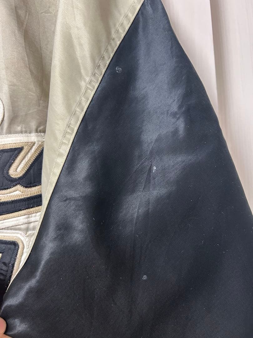 90s FUBU スタジャン ゴールデンサイズ - メルカリ