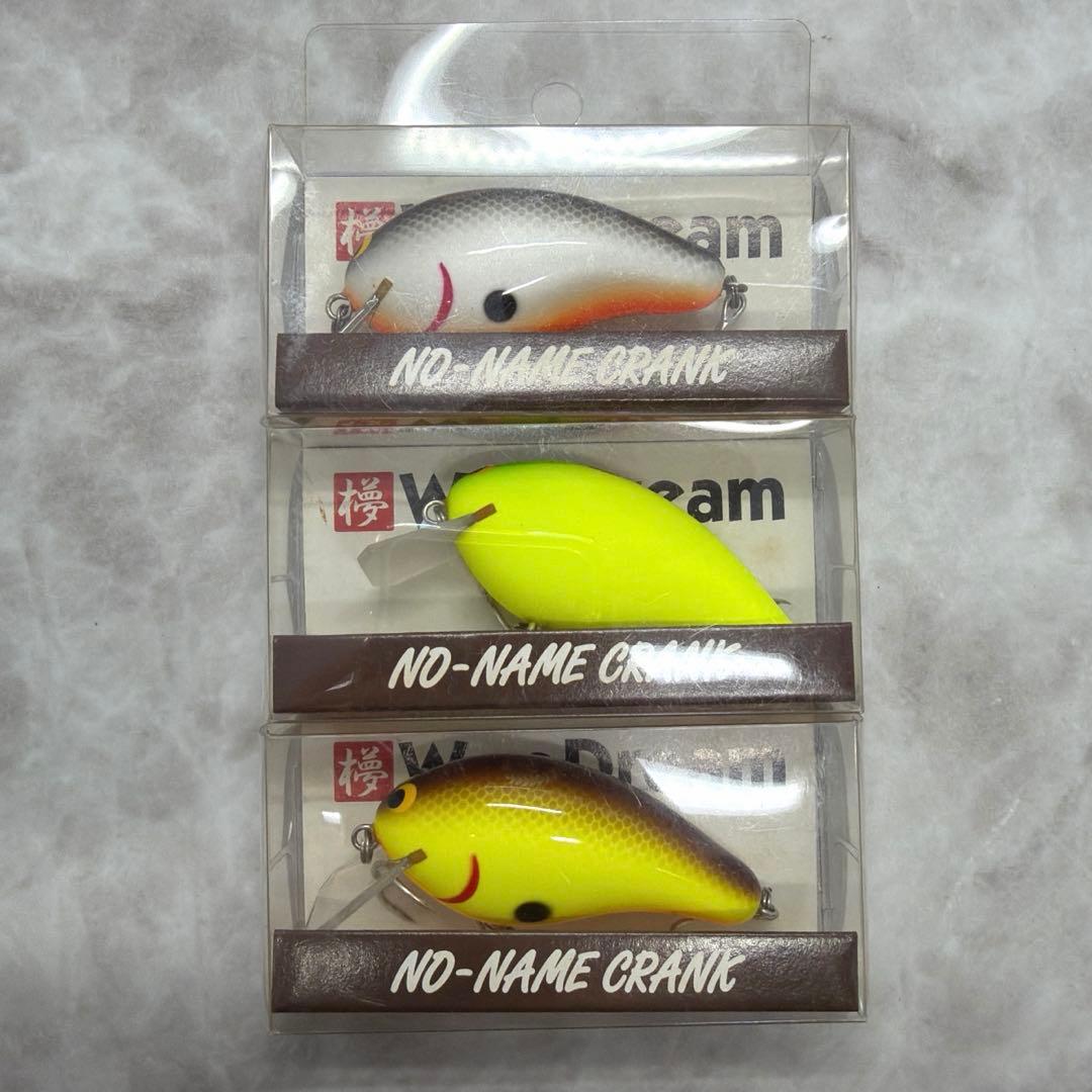 Woo Dream NO-NAME CRANK ノーネイムクランク 3個セット WooDream/ウッドリーム NO-NAME CRANK #3/0 /ノーネイムクランク#3/0