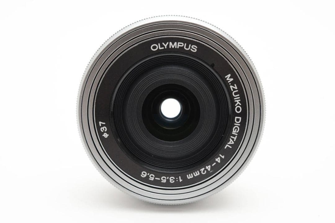 OLYMPUS 14-42mm F3.5-5.6 EZ パンケーキレンズ 458