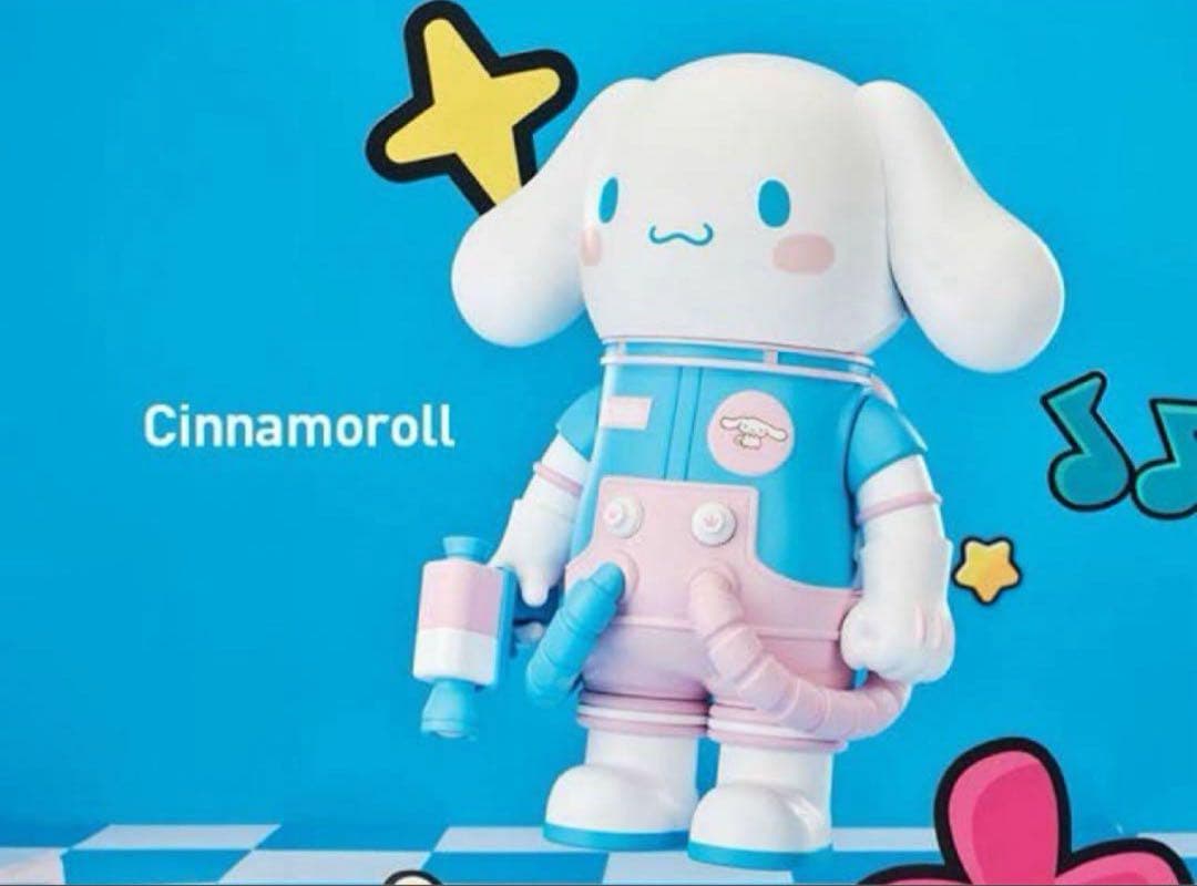 POPMART 400% MOLLY SANRIO サンリオ シナモン POPMART MEGA SPACE MOLLY 400% Sanrio Family Series CINNAMOROLL New