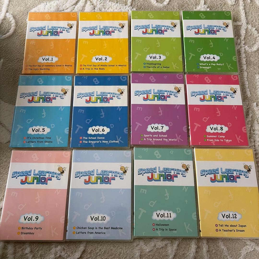 スピードラーニング ジュニア 英語学習教材 12巻 - メルカリ