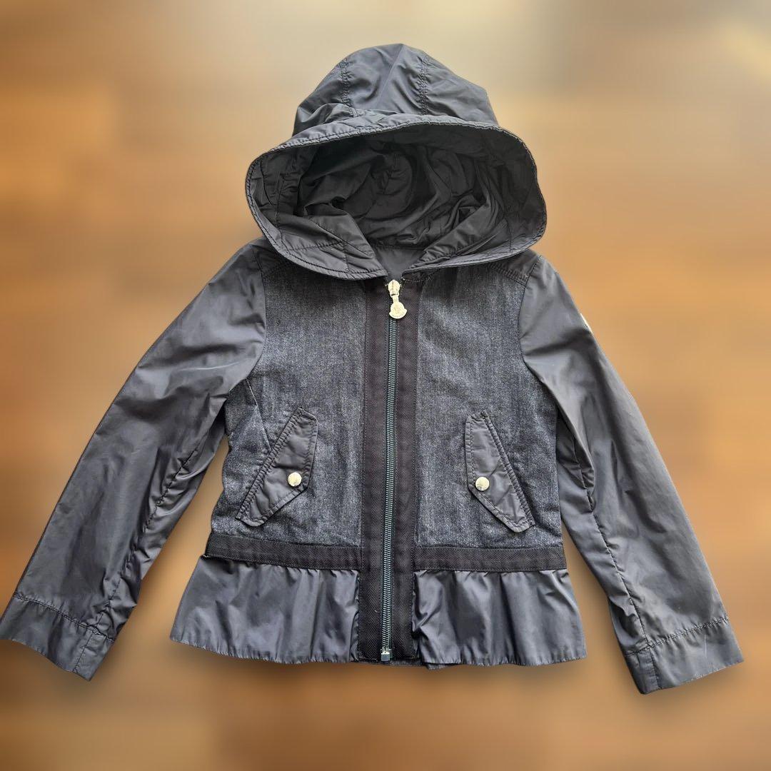 確約済み モンクレール　フリル付きジャケット MONCLER（モンクレール） 【超美品】モンクレール セール SERRE フリル