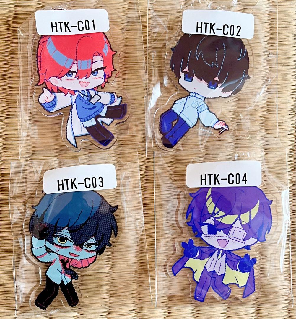 ウェブポン 氷点下30度の絶望 氷絶 c賞 アクリルキーホルダー 4種類