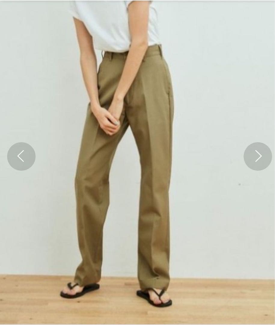 ⭐︎soraさま⭐︎THE SHINZONE HIGH WAIST CHINO Shinzone（シンゾーン）】 WASHED HIGH WAIST CHINO 定番チノパンツ