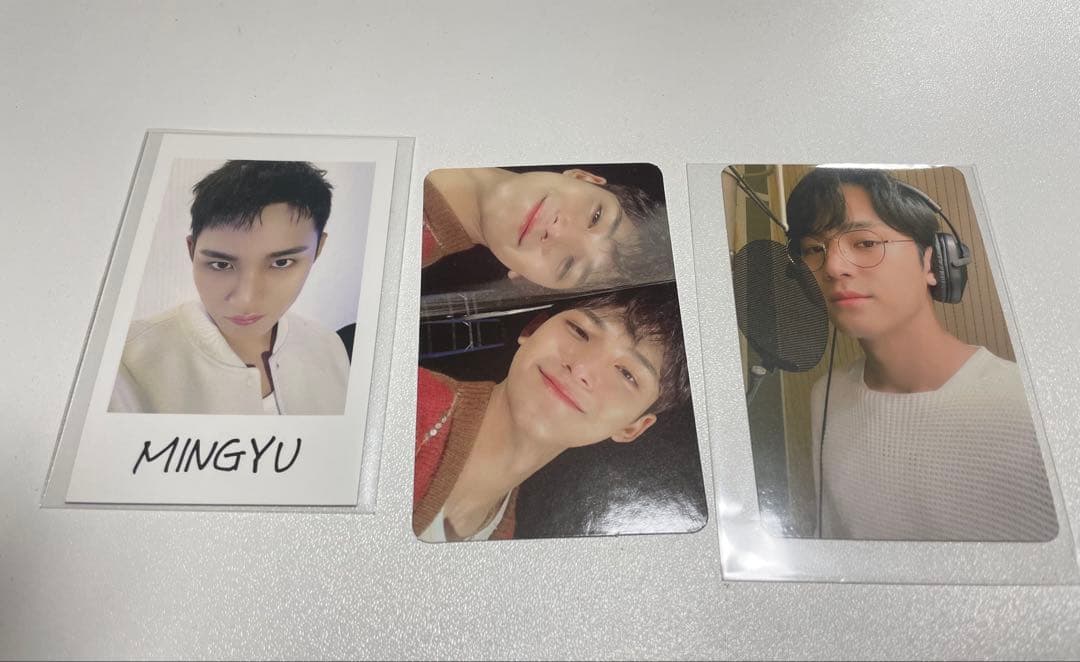 Seventeen MINGYU トレカ 3枚セット - メルカリ