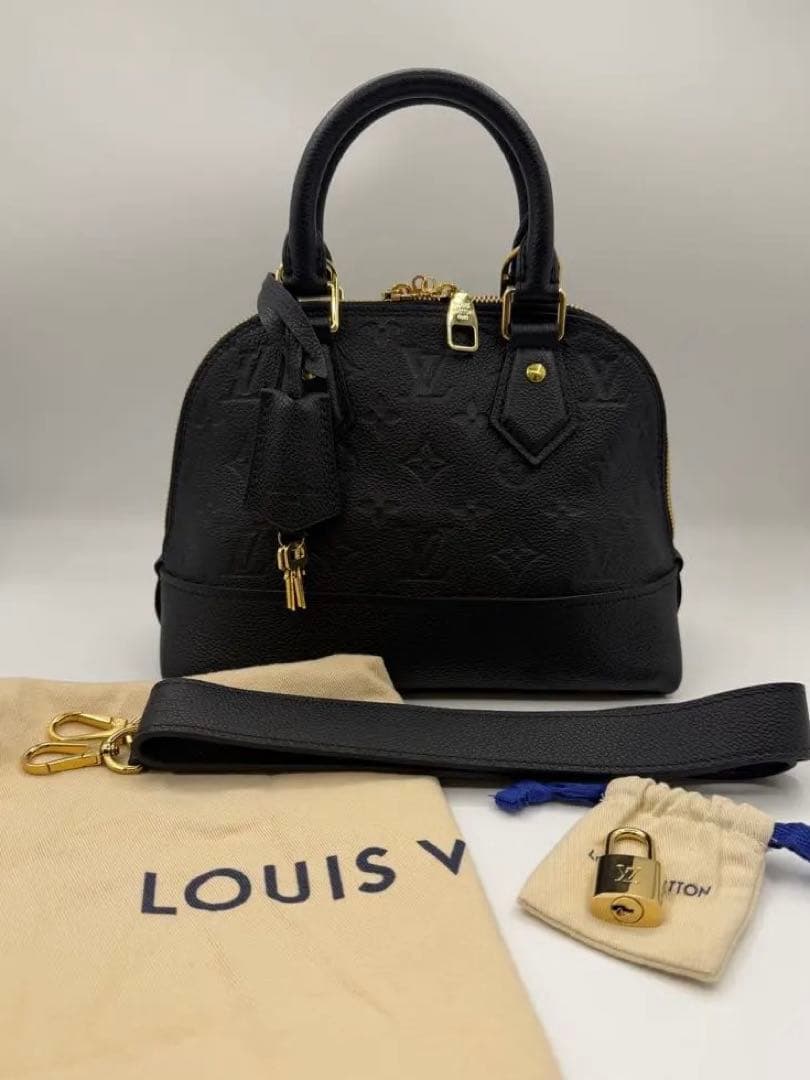 【未使用品】ルイ ヴィトン モノグラムアンプラント ネオアルマBB M44829 ネオアルマ BB モノグラム アンプラント ブラック 黒[M44829] Neo Alma