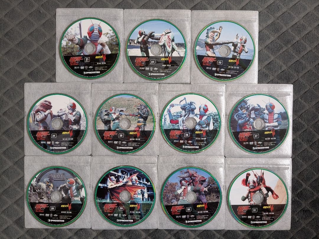 仮面ライダーV3 DVDコレクション 全巻セット 全11巻 11枚組 完結 隔週刊 仮面ライダーDVDコレクション 平成編 第11号 (発売日2021年11月