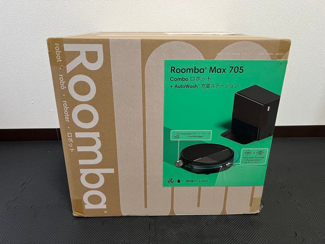 Roomba Max 705 Combo + AutoWash充電ステーション Roomba Max 705 Combo ロボット + AutoWash 充電ステーション | アイ