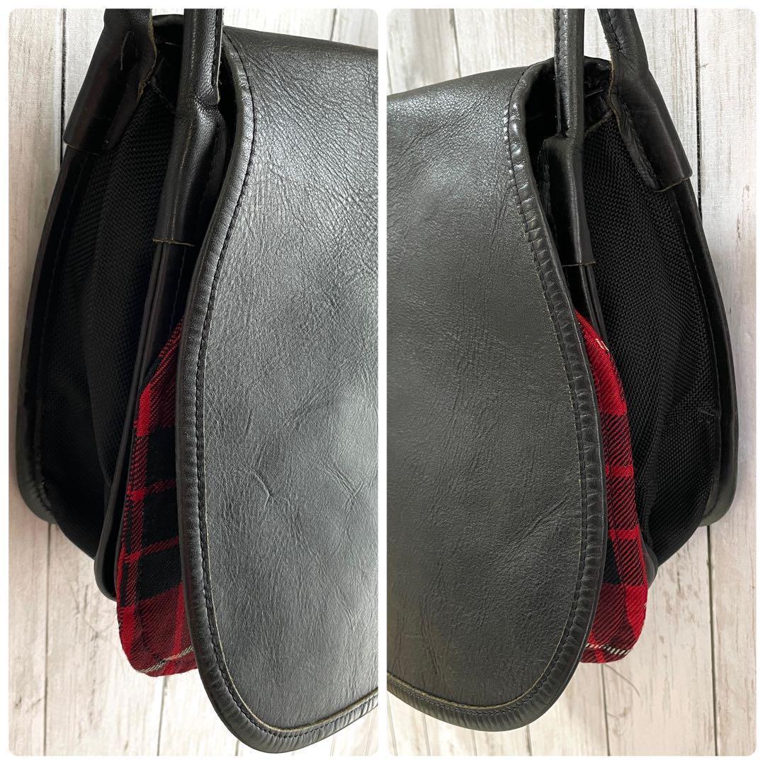 コムデギャルソン ✨ ショルダーバッグ レザー メッセンジャー