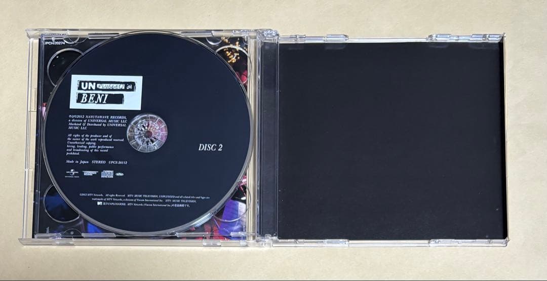 廃盤 BENI MTV Unplugged DVD CD - メルカリ