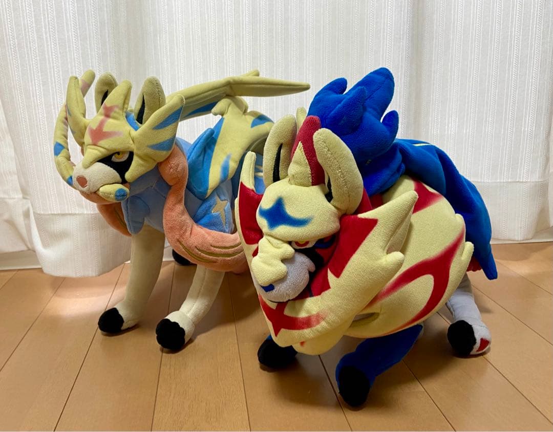 ポケモンセンター ザシアン・ザマゼンタ ぬいぐるみ セット - メルカリ