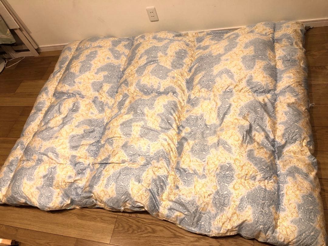 東洋羽毛 ルモーネ 2層キルト ゴア 羽毛布団 グースダウン シングル 1.3k