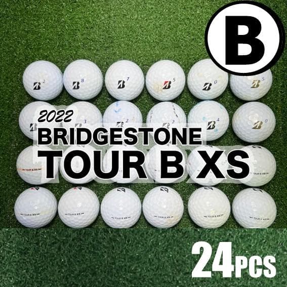 B31】 ブリヂストンTOURBXS 白 22年 ロストボール 24球 - メルカリ