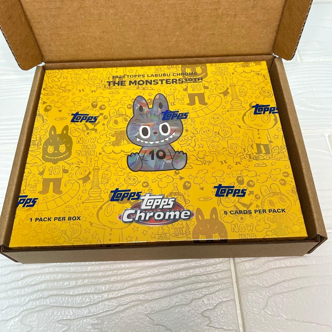 新品未開封】Topps Chrome 10周年記念ボックス ラブブ 1BOX - メルカリ