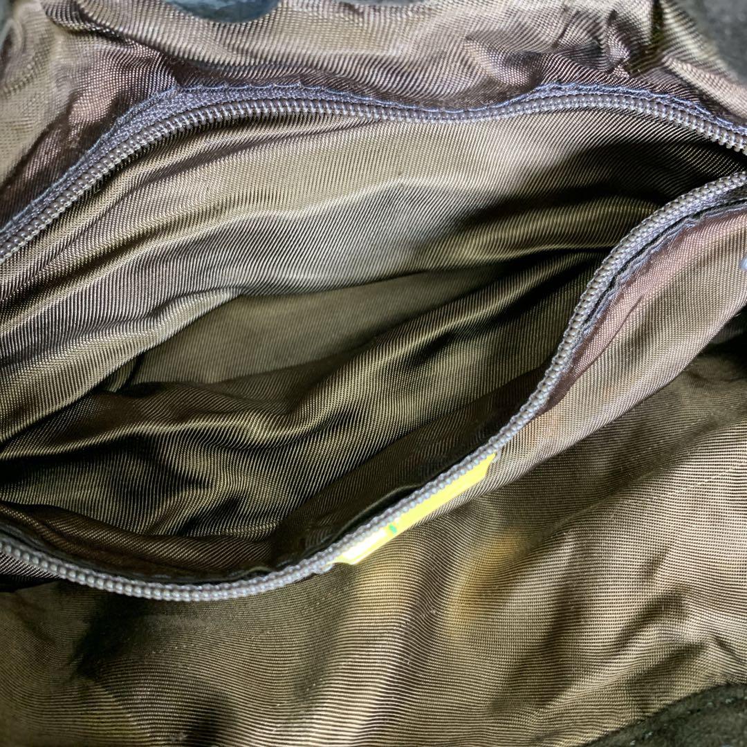 希少 オールド LOEWE ロエベ スエードショルダーバッグ ブラウン 巾着