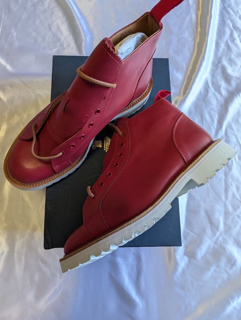 未使用品 トリッカーズ モンキーブーツ 8.5 カントリーブーツ プレーン