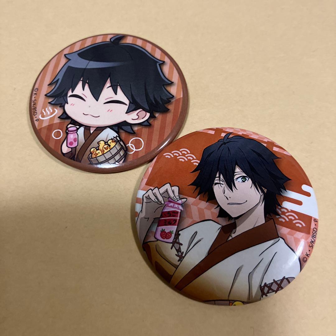 文豪ストレイドッグス 江戸川乱歩 缶バッジ 2点 - メルカリ