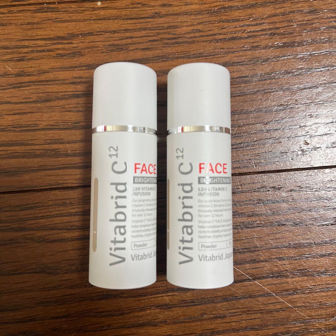 ビタブリッドC フェイス ブライトニングプラス 美容パウダー 2本