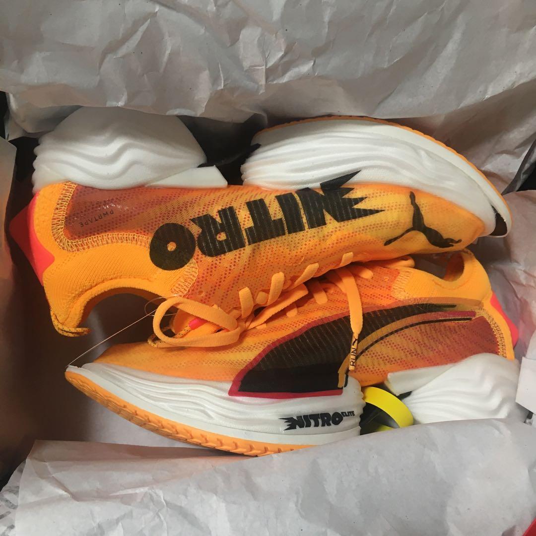 む*う様 新品 試着なし プーマ　ニトロエリート2 24.5cm