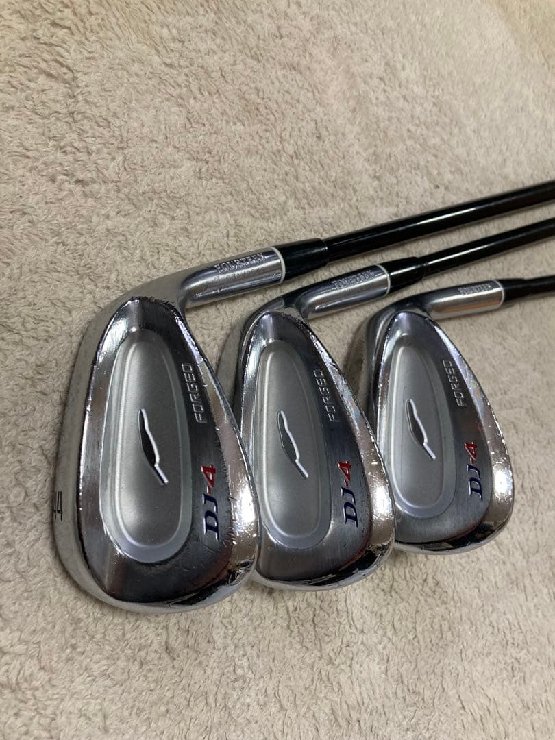 フォーティーンDJ-4ウェッジ 3本セット 44度 50度 56度 カーボン