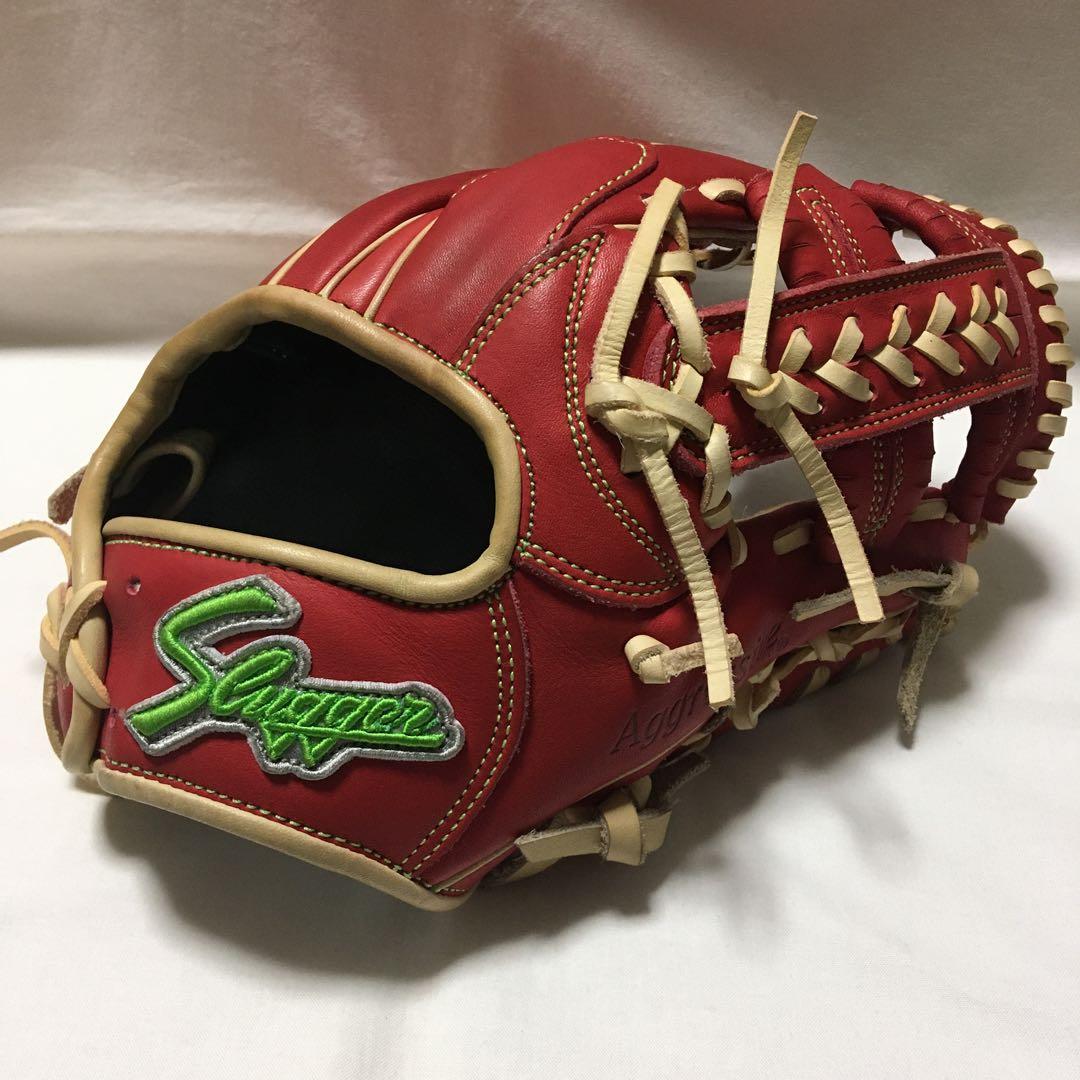 美品！　久保田スラッガー　軟式内野手用グローブ　中野モデル　オーダー 美品！ 久保田スラッガー 軟式内野手用グローブ 中野モデル オーダー