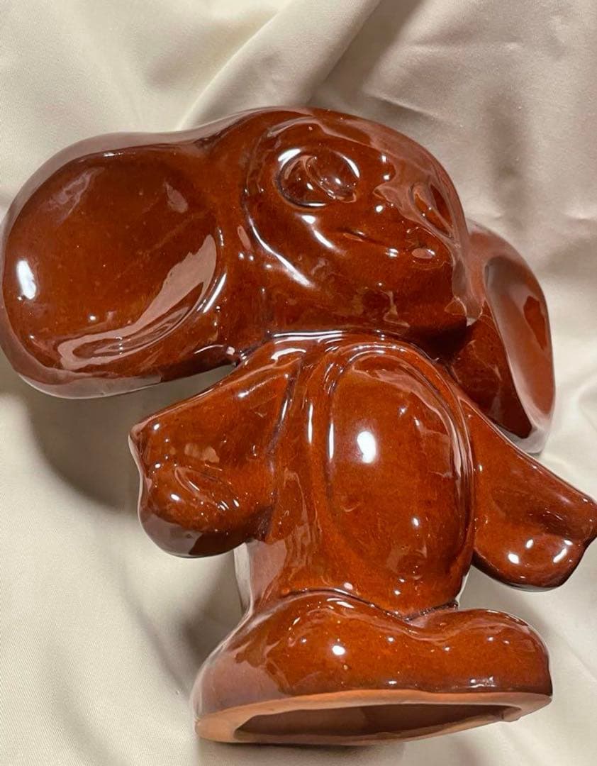 おまとめ2点。ソビエト ヴィンテージ 大きなチェブラーシカの陶器 長期