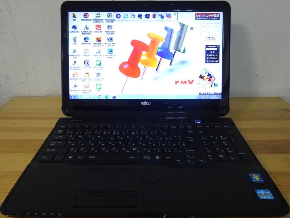 富士通 ノートパソコン LIFEBOOK AH56/H/中古特価良品 楽天市場】【中古】FUJITSU LIFEBOOK AH AH56/H2 FMVA56H2BK ブライト