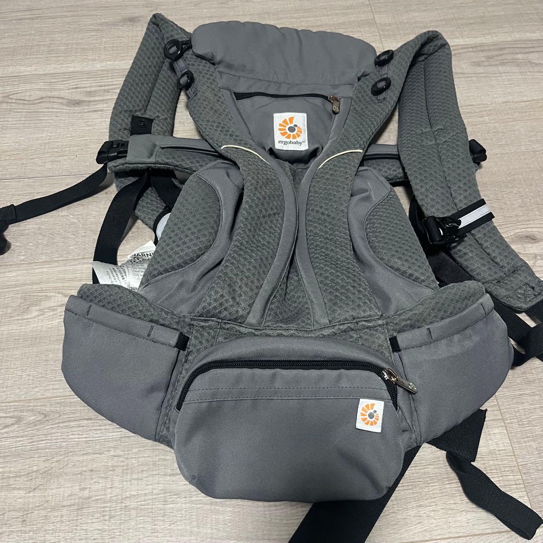 【美品】エルゴベビー　オムニブリーズ 抱っこ紐　グレー 楽天市場】抱っこ紐 エルゴベビー オムニ ブリーズ 日本限定色 エルゴ