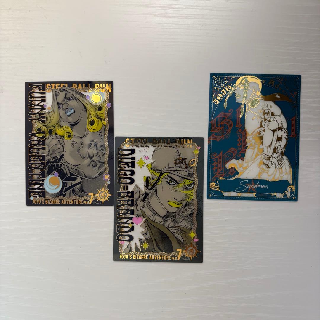 ジョジョキャラバン 箔押しクリアカードコレクション - メルカリ