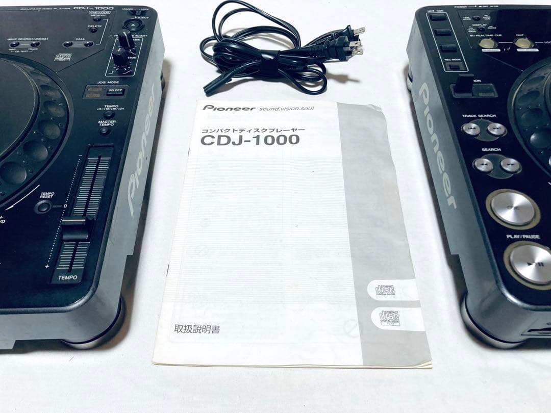 パイオニア CDJ-1000 動作品2台セット