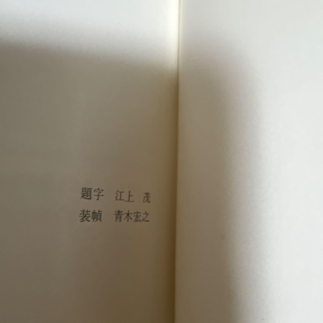 空手道 江上茂 1000部限定の豪華本 装丁、モデル 青木宏之 - メルカリ