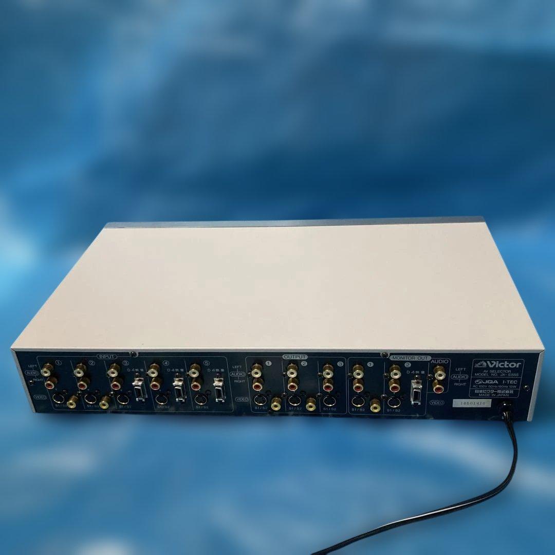 Victor JX-S555 AVセレクター　￼美品　￼動作品