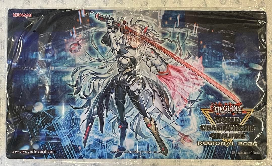 希少 新品未開封 閃刀姫 ゼロ プレイマット WCQ 2026 遊戯王 即日発送【新品未使用】閃刀姫=ゼロ WCQ 2026 プレイマット - メルカリ