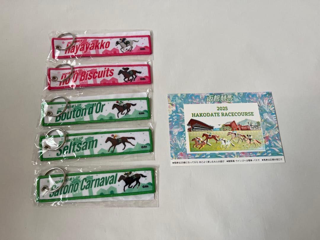 JRA 非売品　函館競馬　フライトタグ　ハヤヤッコ　ホウオウビスケッツ 函館記念】3番人気のホウオウビスケッツが重賞初制覇 岩田康「本当に