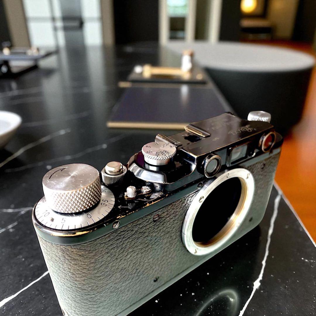 OH済】×【戦場カメラマン ロバート•キャパ愛用ライカD IIブラック