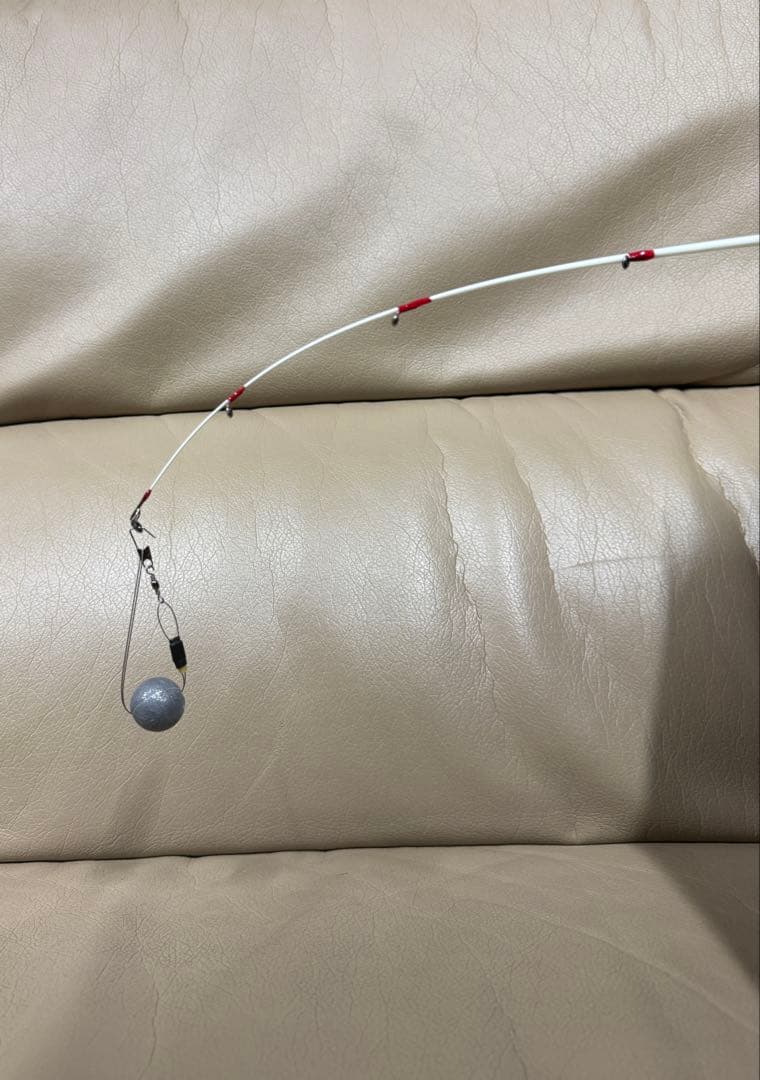 伊勢海老 穴釣り竿 布袋竹 ハンドメイド