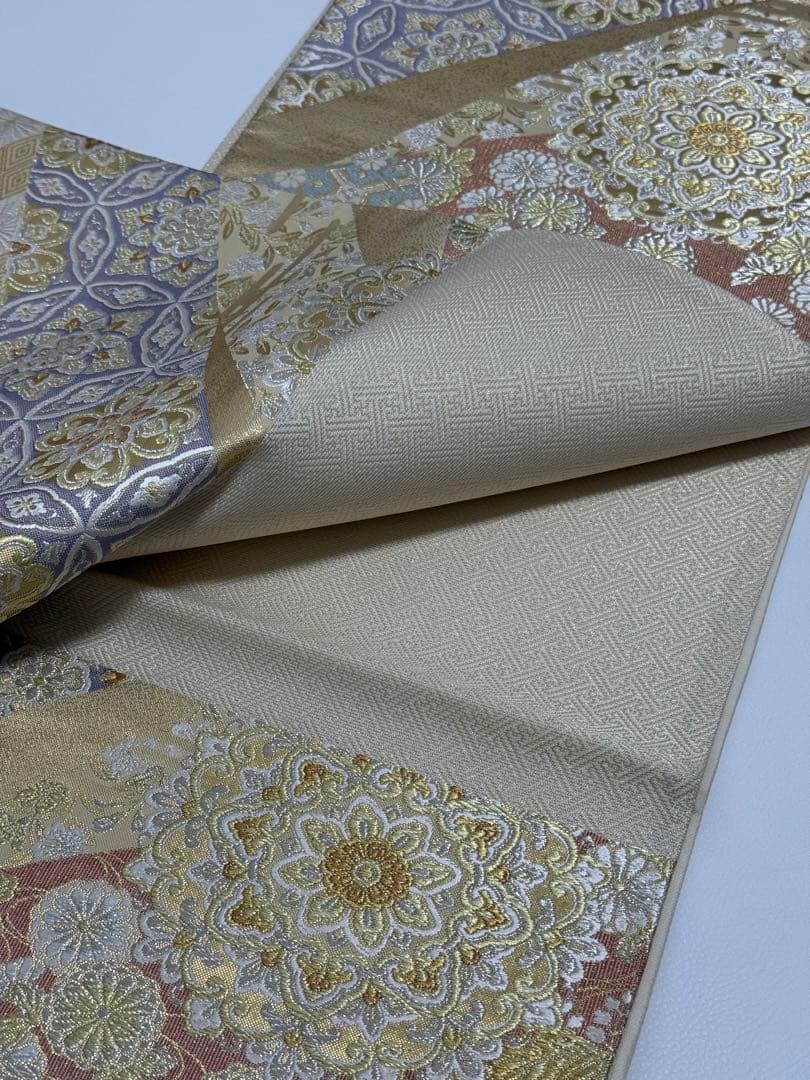 新品未使用】 志都香織物 袋帯 西陣織 未仕立て 正絹 フォーマル 式事