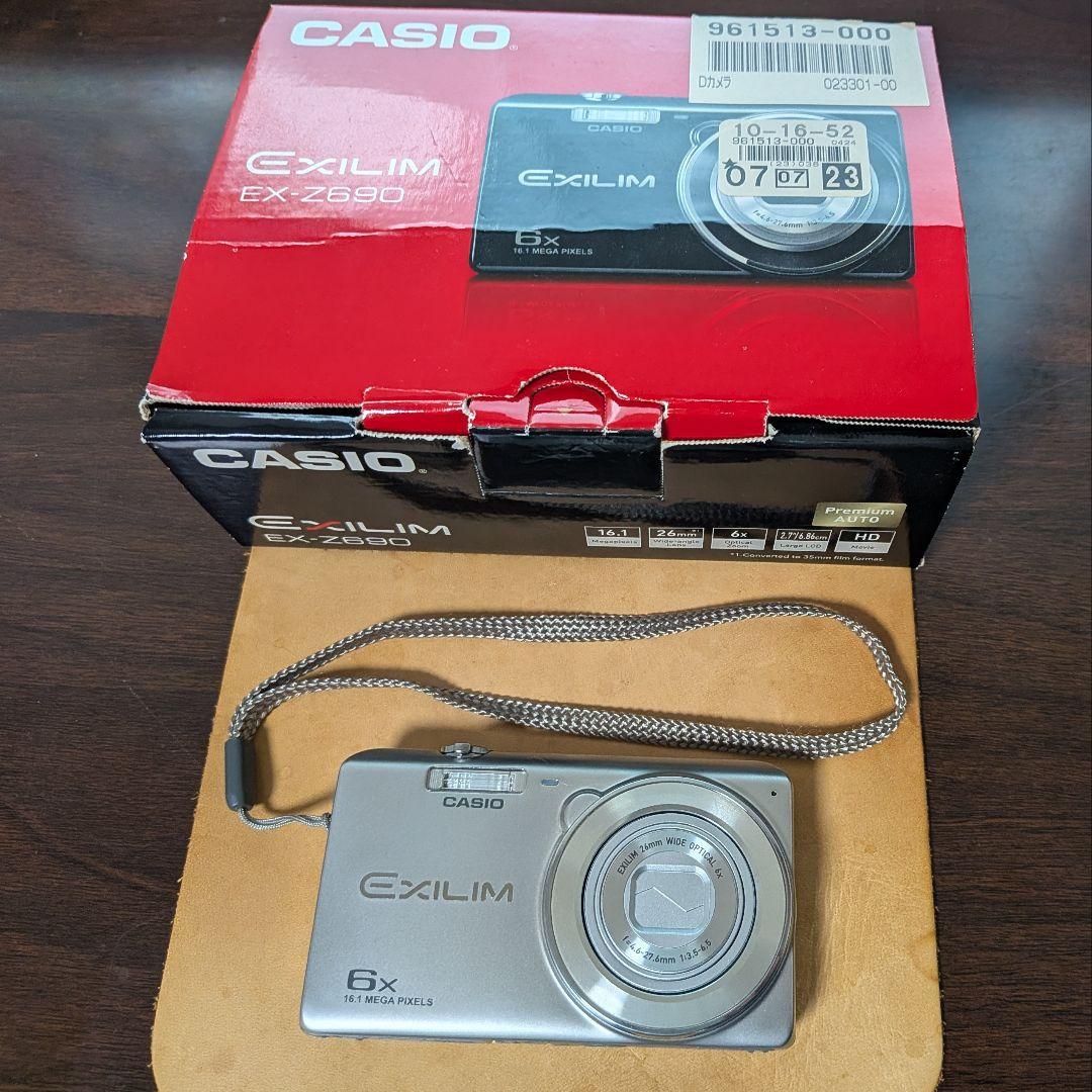 CASIO EXILIM EX-Z690 コンパクト デジタルカメラ デジカメ CASIO カシオ EXILIM EX-Z690 コンパクトデジカメ - 新潟県で中古