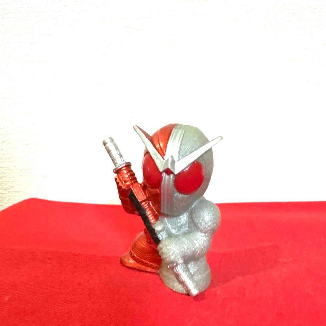 仮面ライダーW ヒートメタル 桐山漣 菅田将暉 フィギュア SHF 真骨彫 銀赤