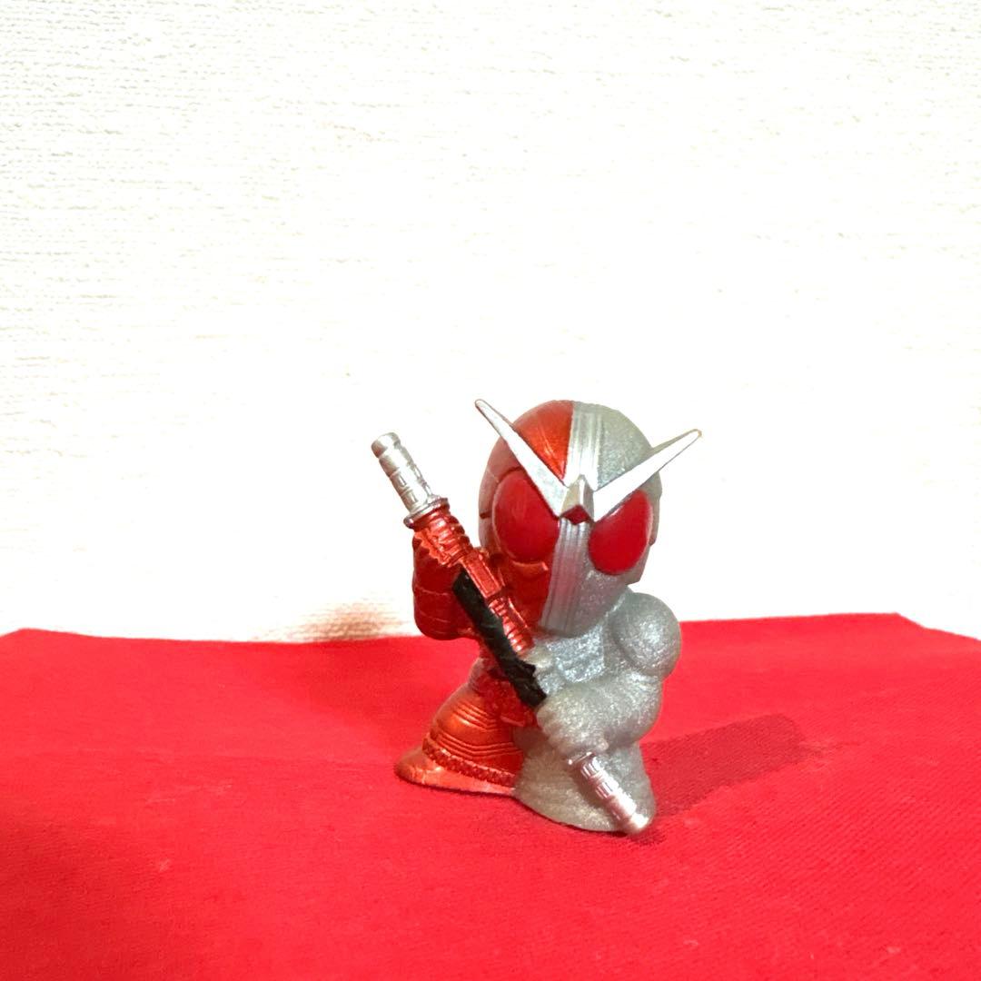 仮面ライダーW ヒートメタル 桐山漣 菅田将暉 フィギュア SHF 真骨彫 銀赤