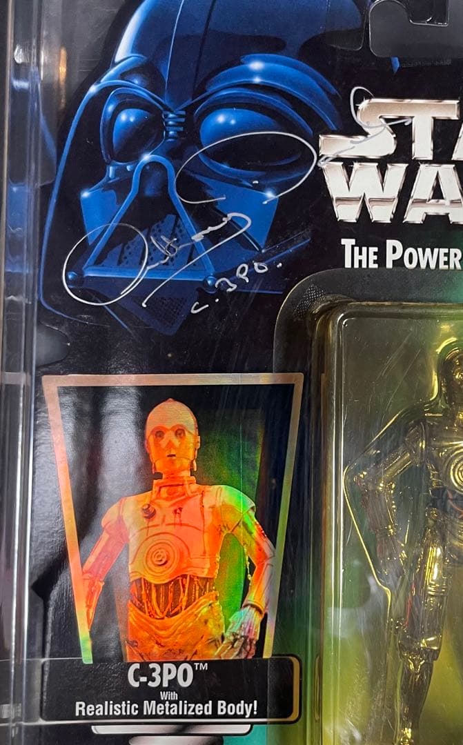 スターウォーズ C3POアンソニーダニエルズ 直筆サイン autograph