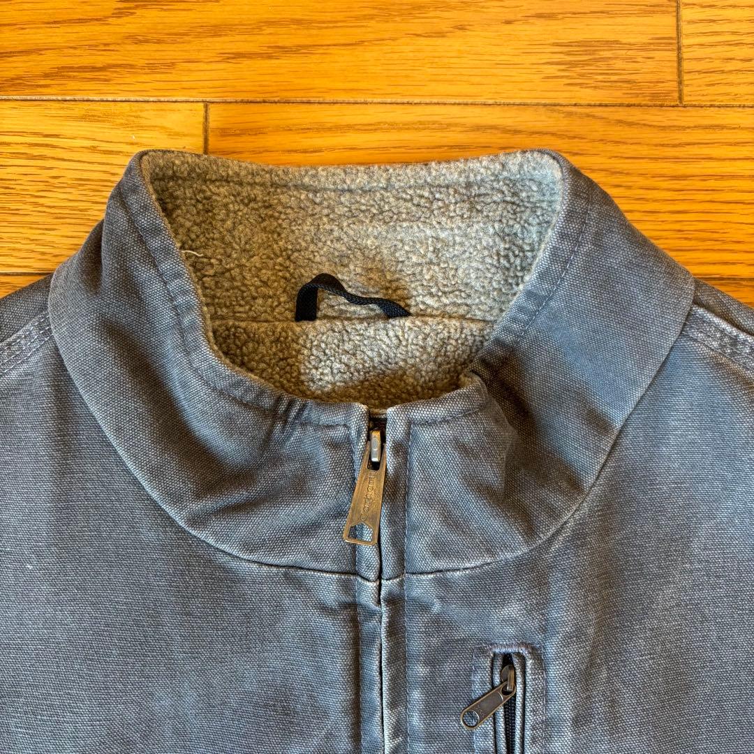希少】Carhartt カーハート ダックベスト 裏ボア 2XL グレー - メルカリ