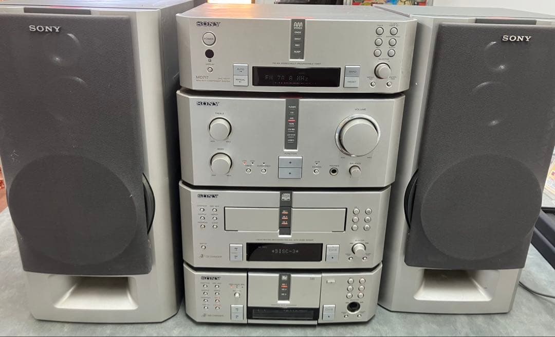 【SONY/ソニー】MS717 システムコンポ一式 MD/CD/ラジオ 2026年最新】sony md 717の人気アイテム - メルカリ