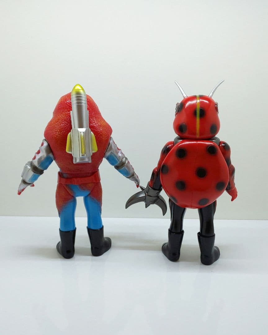 仮面ライダーV3✨風見志郎vsデストロン怪人◇東映レトロソフビ