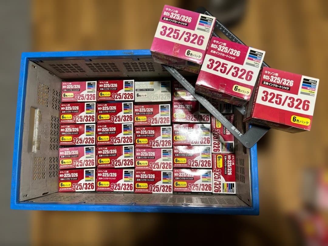 キャノン用BCI-325/326 互換インク6色パック24箱セット3日間限定 キヤノン（Canon） キャノン 純正インク BCI-326+325/6MP 6色パック